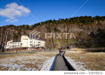 Mountain scenery in Nikko, Japan Mountain scenery in Nikko, Japan 33870813