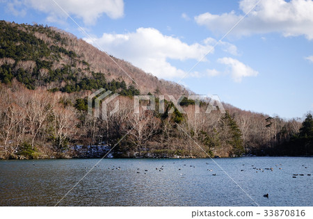 Mountain scenery in Nikko, Japan 33870816