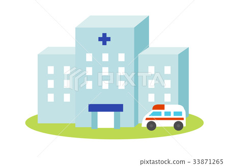 醫院和救護車 33871265