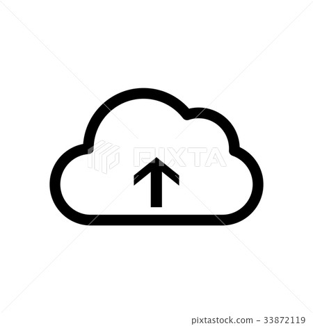雲圖標 33872119