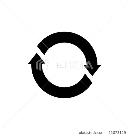 Cycle recycle reload eco icon - Stock Illustration [33872129] - PIXTA