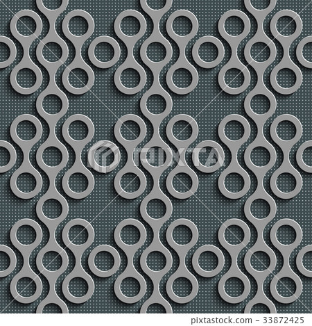 Seamless Damask Pattern 33872425