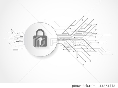Abstract security digital technology Abstract security digital technology 33873118