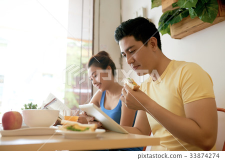Family breakfast Family breakfast 33874274