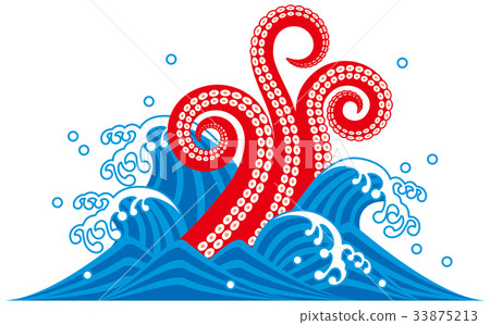 腿和波浪 33875213