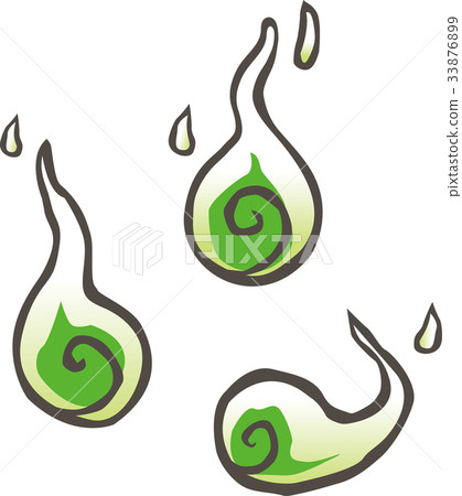 深情的綠色 33876899