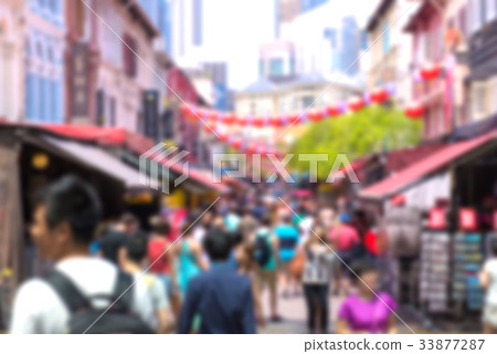 blur People Walking in the corridor of center blur People Walking in the corridor of center 33877287