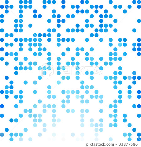 Blue Random Dots Background, Creative Design -插圖素材 [33877580] - PIXTA圖庫