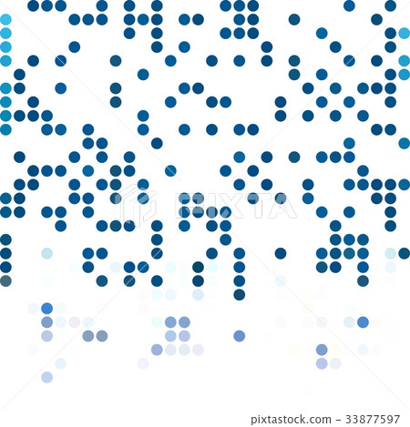 Blue Random Dots Background, Creative Design - Stock Illustration ...