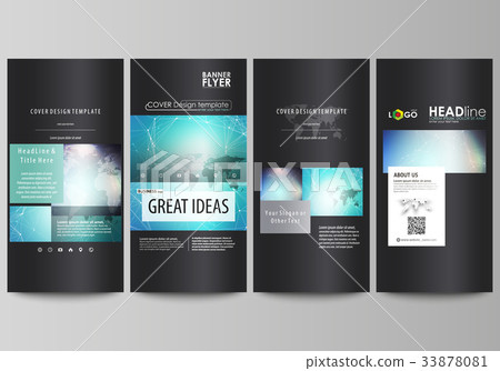 The black colored minimalistic vector illustration 33878081