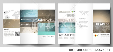 The minimalistic abstract vector illustration of 33878084