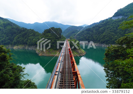 [風景/未開發的車站] Okuoi湖車站彩虹橋 33879152