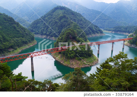 [風景/未開發的車站] Okuoi Lake車站 33879164