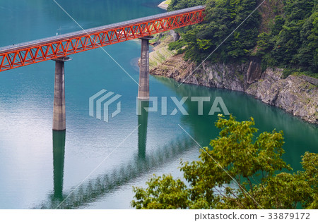 [風景/未開發的車站] Okuoi湖車站彩虹橋 33879172