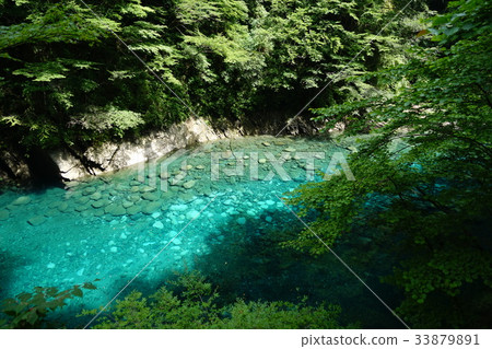 August Yushin Valley 09 Blue Great View, Genkura Dam 33879891