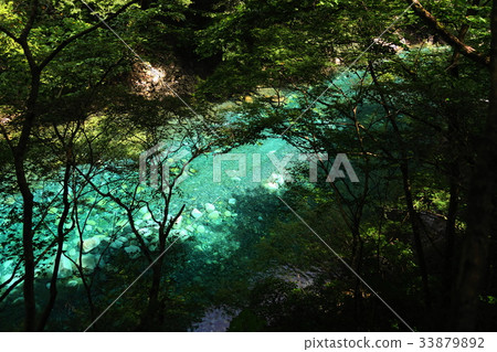 August Yushin Valley 10 Blue Great View, Genkura Dam August Yushin Valley 10 Blue Great View, Genkura Dam 33879892