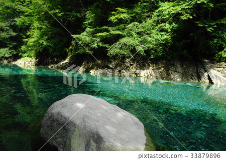 8月Yushin Valley 13 Blue Blueb view,Genkura Dam 8月Yushin Valley 13 Blue Blueb view,Genkura Dam 33879896