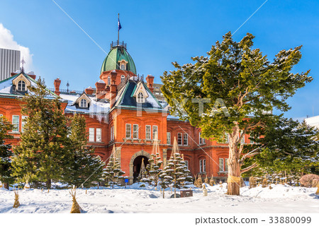 Hokkaido Government Offices in Winter 33880099