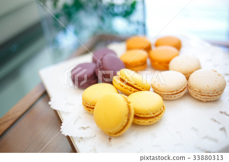 Dessert buffet macaroon - Stock Photo [33880313] - PIXTA
