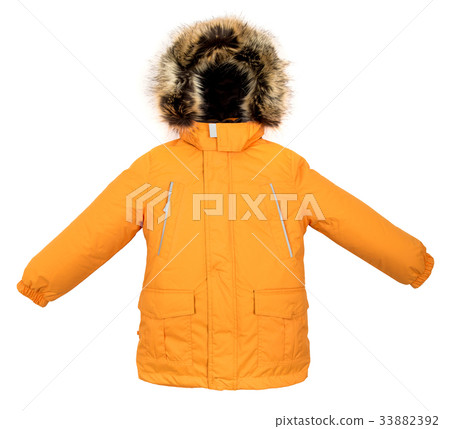 Warm jacket isolated Warm jacket isolated 33882392