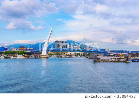 View of Lover's bridge in Tamsui View of Lover's bridge in Tamsui 33884458