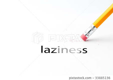 Pencil with eraser 33885136