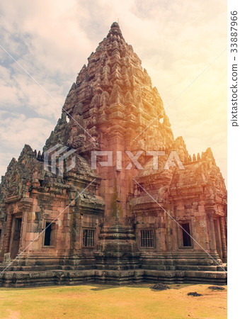 Stone castle in Prasat Hin Phanom rung Historical 33887966