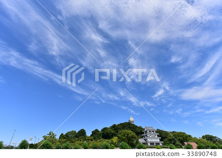 愛知縣 城山公園風景 照片素材 圖片 圖庫