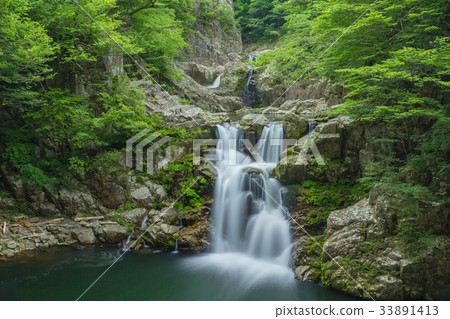 Summer Three Gorges (Sandan Falls) (Aki Ota Town, Hiroshima Prefecture) Summer Three Gorges (Sandan Falls) (Aki Ota Town, Hiroshima Prefecture) 33891413