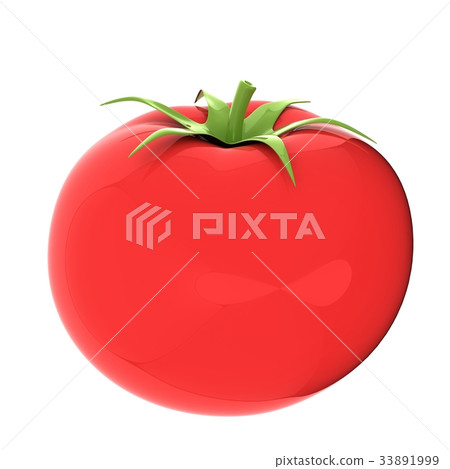 tomato. 3d illustration tomato. 3d illustration 33891999