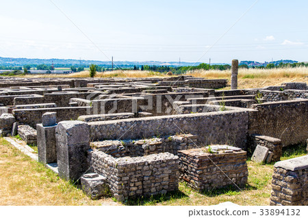 View of the archaeological site of Lucus Feroniae View of the archaeological site of Lucus Feroniae 33894132