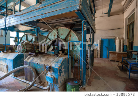 Old earthenware factory devices Old earthenware factory devices 33895578