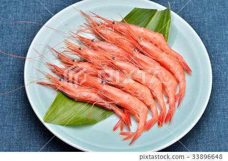 生甜蝦（甜蝦）石川縣成分的圖像。生魚片和生食。 *未煮熟。 33896648