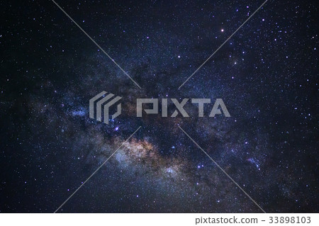 clearly milky way galaxy with stars and space dust clearly milky way galaxy with stars and space dust 33898103