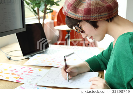 插圖創意辦公室 33898749