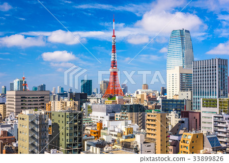 Tokyo Japan Cityscape 33899826