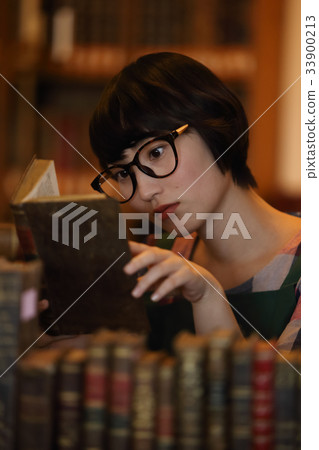 Book cafe library old books Book cafe library old books 33900213