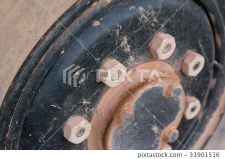 old rusty metal alloy wheel car vehicle old rusty metal alloy wheel car vehicle 33901516