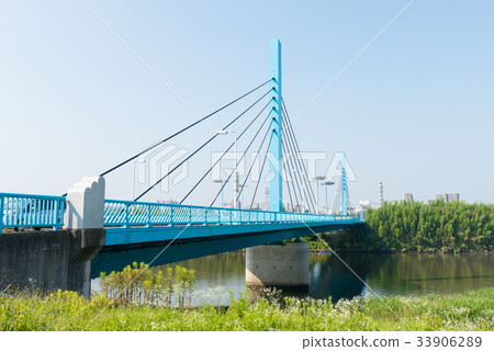 Manyo Bridge,Yorozu Yakata(Itogi Pref。水戶市) Manyo Bridge,Yorozu Yakata(Itogi Pref。水戶市) 33906289