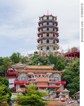 Wat Tham Seua , Thai and Chinese temples. Wat Tham Seua , Thai and Chinese temples. 33908019