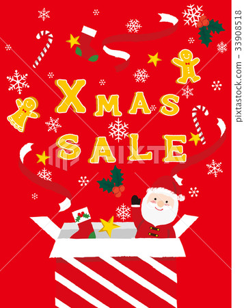 聖誕節銷售海報 33908518