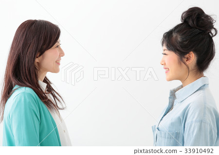 親子形象 33910492