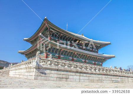 Palace in Seoul Korea Palace in Seoul Korea 33912638