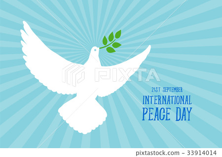 International Day of Peace, beautiful card poster International Day of Peace, beautiful card poster 33914014