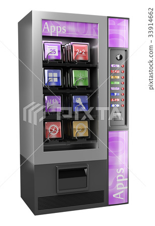 3D App Vending Machine 33914662