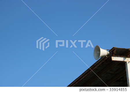 Loudspeaker (speaker) calling image 33914855