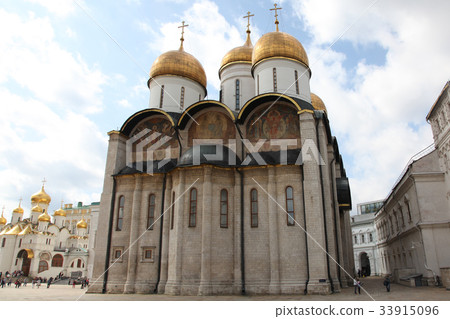 Moscow Kremlin. Dormition Cathedral Moscow Kremlin. Dormition Cathedral 33915096