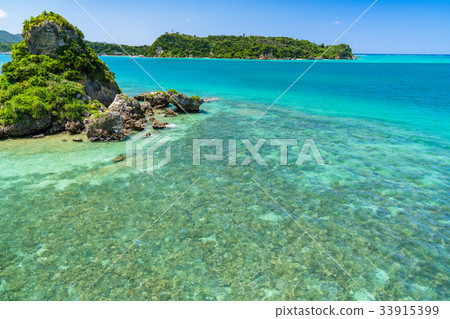 <沖繩縣> Kouri島,自然風光 <沖繩縣> Kouri島,自然風光 33915399