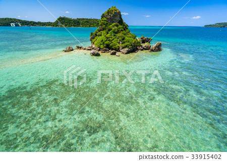 <沖繩縣> Kouri島,自然風光 <沖繩縣> Kouri島,自然風光 33915402