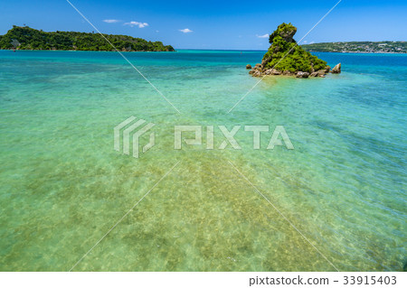 <沖繩縣> Kouri島,自然風光 <沖繩縣> Kouri島,自然風光 33915403